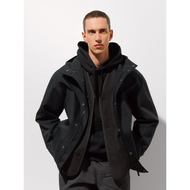 新品「UNIQLO +J オーバーサイズマウンテンパーカ」M(ユニクロ)-