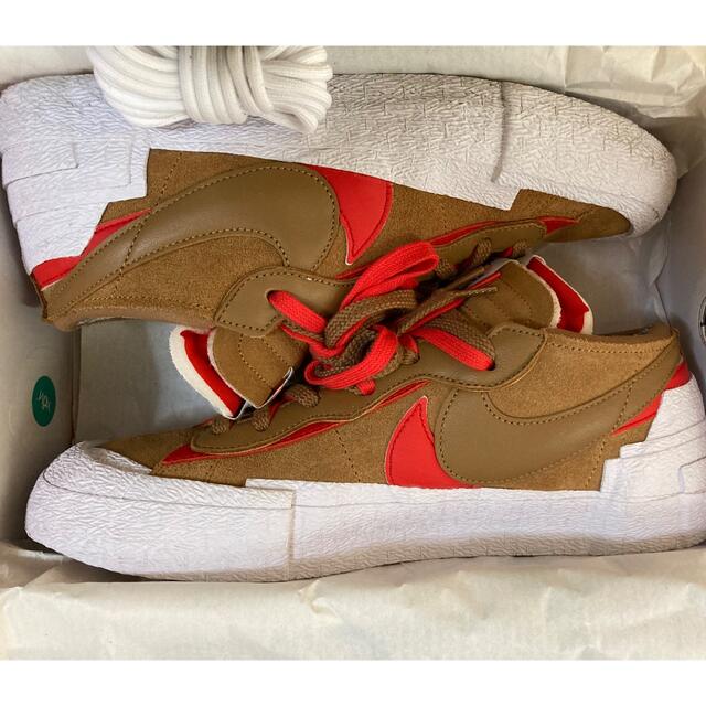 NIKE X SACAI NIKE BLAZER LOW BRITISH TAN