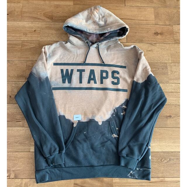 W)taps - wtaps desigh hooded team bleached 3 L