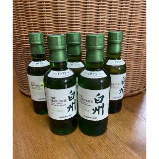 サントリー(サントリー)の白州180ml♩5本(ウイスキー)