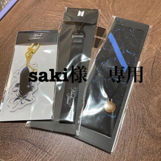 ボウダンショウネンダン(防弾少年団(BTS))のブラックスワン　セット　KEYRING STRAP SCARF(アイドルグッズ)