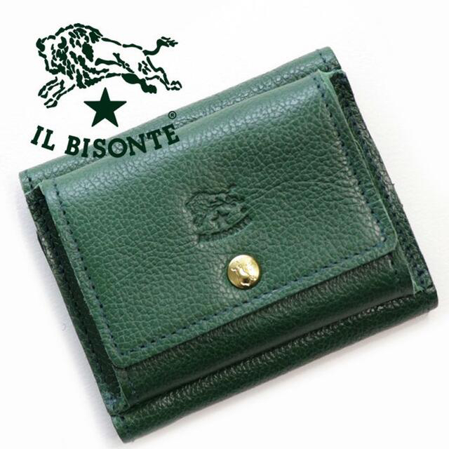 ☆日本の職人技☆ イルビゾンテ ミニ財布 三つ折り 財布 ペーパーミニ