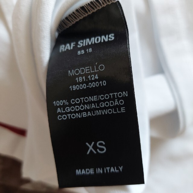 raf simons 権力の美学Tシャツ XSサイズ 新品未使用 即完売商品 raf simons 権力の美学Tシャツ XSサイズ 新品未使用 即完売商品