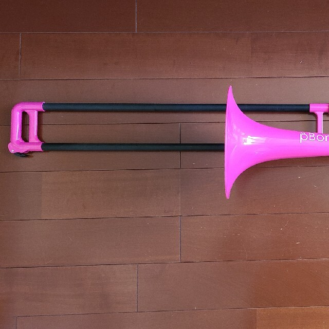 jiggs pBone ピーボーン プラスチック トロンボーン ピンク 楽器の管楽器(トロンボーン)の商品写真