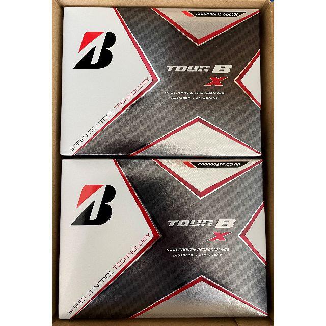 2021年モデルTOUR B X ／ BRIDGESTONE ゴルフボール　２ダース