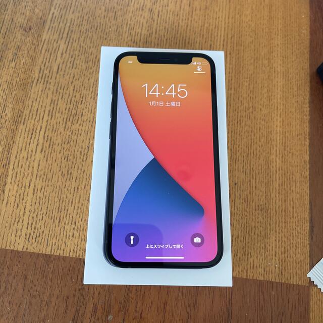 Apple(アップル)のiPhone12 mini 64GB ブラック 未使用 スマホ/家電/カメラのスマートフォン/携帯電話(スマートフォン本体)の商品写真