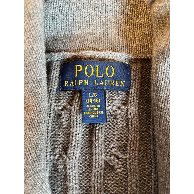 POLO RALPH LAUREN(ポロラルフローレン)の値下げ　ポロラルフローレン　カーディガン　キッズ　新品未使用品 キッズ/ベビー/マタニティのキッズ服男の子用(90cm~)(カーディガン)の商品写真