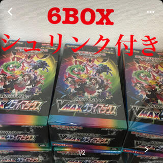 ポケモン(ポケモン)のポケモンカードゲーム  VMAXクライマックス シュリンク付き 6BOX(Box/デッキ/パック)