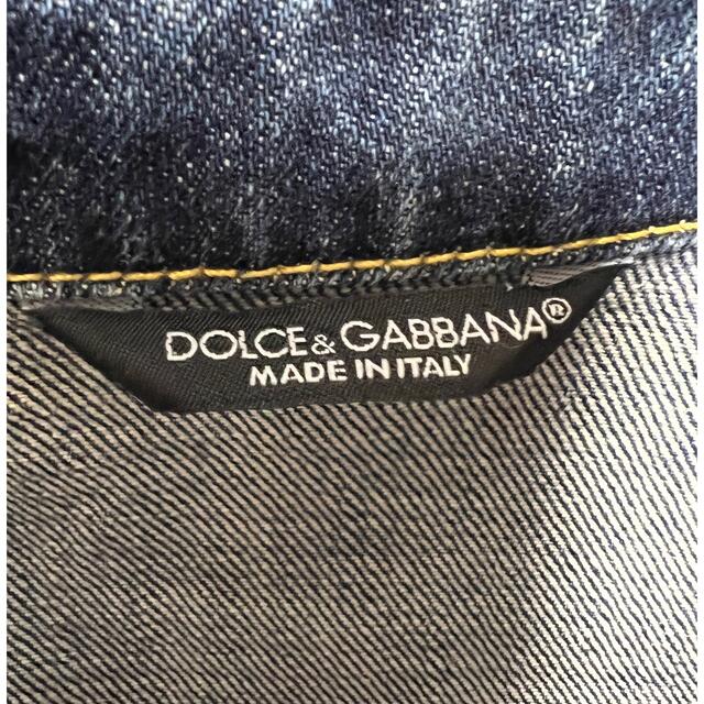 DOLCE&GABBANA(ドルチェアンドガッバーナ)の美品 DOCLE&GABBANA ドルチェ&ガッバーナ　48 レディースのジャケット/アウター(Gジャン/デニムジャケット)の商品写真