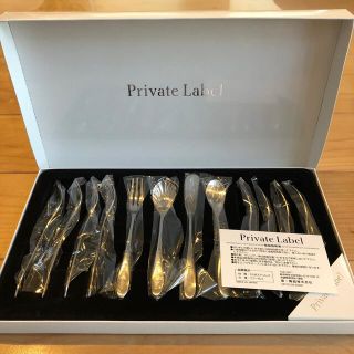 プライベートレーベル(PRIVATE LABEL)の新品未使用Private Label プライベートレーベルティースプーンセット(カトラリー/箸)