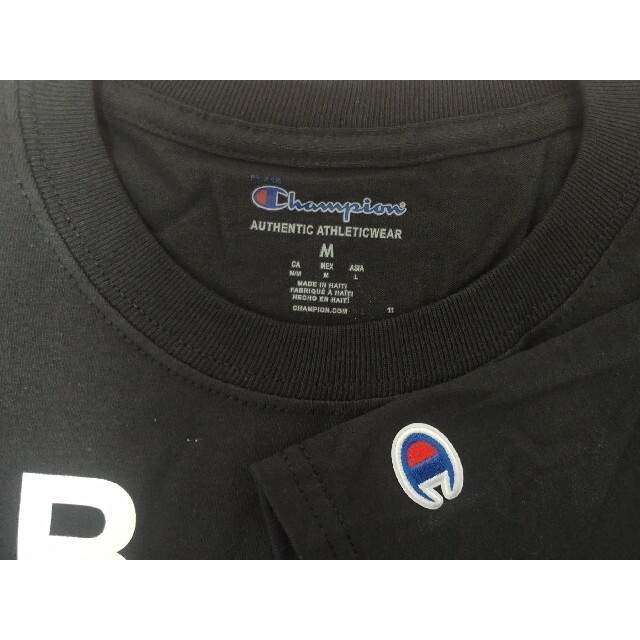 Champion - ヴァージルアブロー×チャンピオン×ICA Tシャツ (黒) M ...