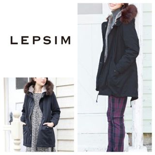 レプシィム(LEPSIM)のLEPSIM ファーライナーモッズコート(モッズコート)