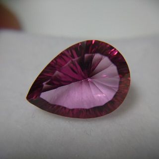 ミスティック ピンク トパーズ コンケイブカット 9.8ct(各種パーツ)