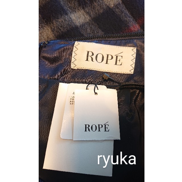 ROPE’(ロペ)の■ ROPE ■ 2万円程度 新品 値札付 ロペ スカート M タータンチェック レディースのスカート(ひざ丈スカート)の商品写真