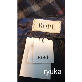 ロペ(ROPE’)の■ ROPE ■ 2万円程度 新品 値札付 ロペ スカート M タータンチェック(ひざ丈スカート)