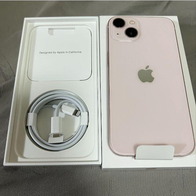  Apple iPhone 13 (128GB) - ピンク SIMフリー スマホ/家電/カメラのスマートフォン/携帯電話(スマートフォン本体)の商品写真