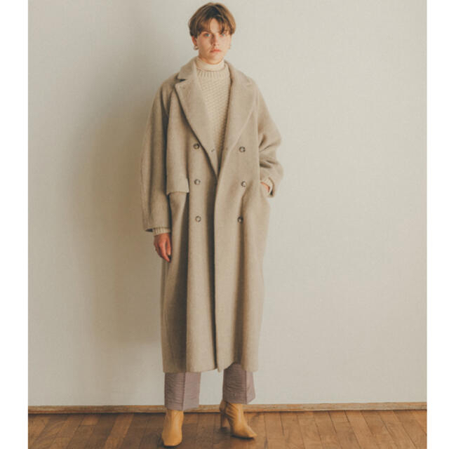 clane DOUBLE WOOL LONG COAT サイズ2