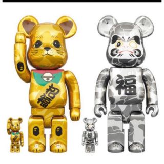 アベイシングエイプ(A BATHING APE)のBE@RBRICK BAPE® 招き猫 &達磨 100% & 400% セット (その他)