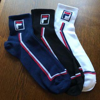 フィラ(FILA)のフィラ　メンズ用靴下(25cm〜27cm)×3足(ソックス)