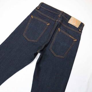 ヌーディジーンズ(Nudie Jeans)の美品 ヌーディージーンズ Lean Dean ストレッチジーンズ 濃紺 W27(デニム/ジーンズ)