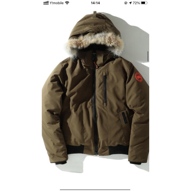 CANADA GOOSE(カナダグース)のCANADA GOOSE × BEAMS / 別注 Borden Bomber メンズのジャケット/アウター(ダウンジャケット)の商品写真