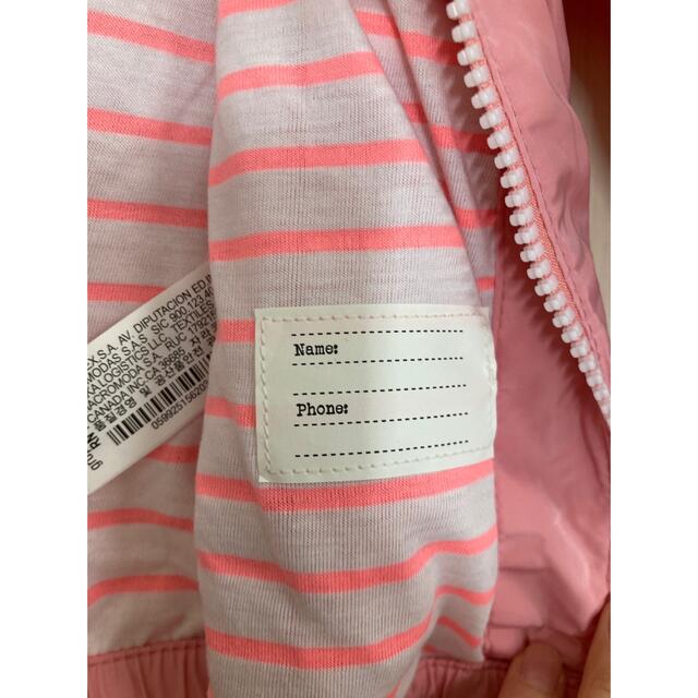 ZARA KIDS(ザラキッズ)のタグ付き新品未使用！♡ZARA baby レインジャケット キッズ/ベビー/マタニティのキッズ服女の子用(90cm~)(ジャケット/上着)の商品写真