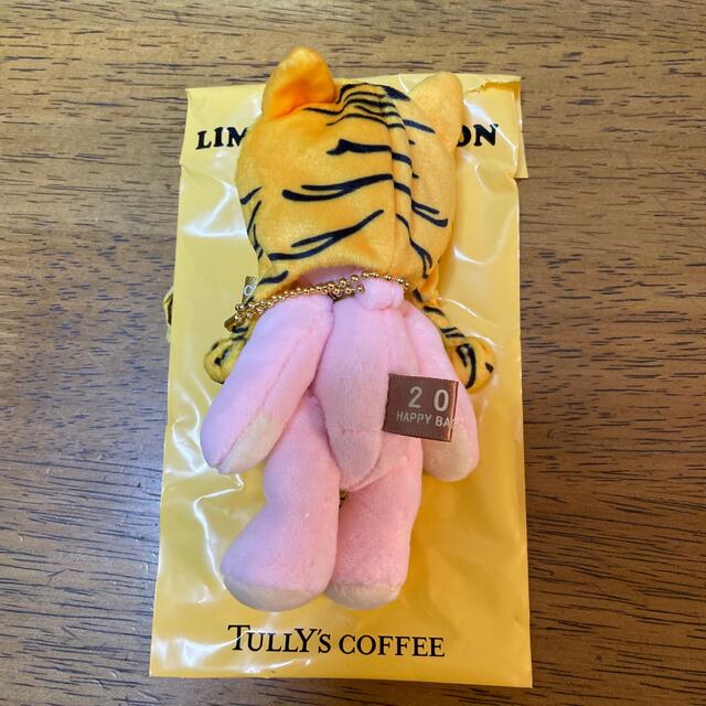 TULLY'S COFFEE(タリーズコーヒー)のタリーズコーヒー　2022年福袋　干支ベア　ピンク エンタメ/ホビーのおもちゃ/ぬいぐるみ(ぬいぐるみ)の商品写真