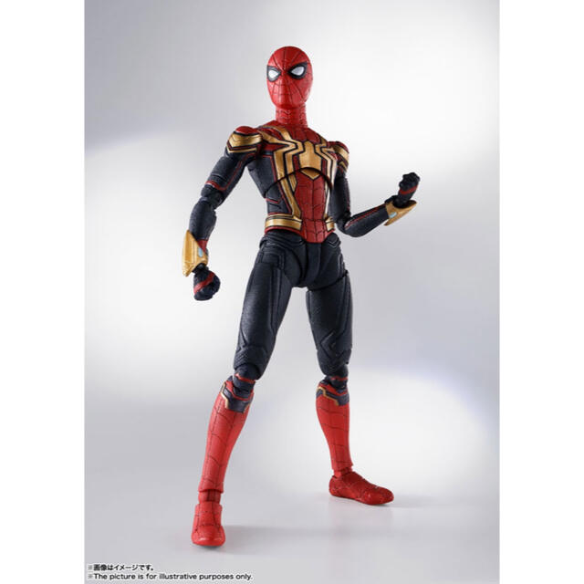 BANDAI(バンダイ)のS.H.Figuarts スパイダーマン[インテグレーテッドスーツ] エンタメ/ホビーのフィギュア(アメコミ)の商品写真