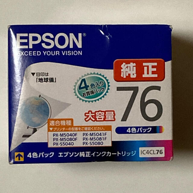 EPSON  インクカートリッジ IC4CL76 4色詰替カートリッジインクタイプ