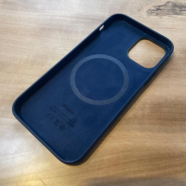 Apple(アップル)のiPhone 12 pro 純正ケース　シリコン　ブルー スマホ/家電/カメラのスマホアクセサリー(iPhoneケース)の商品写真