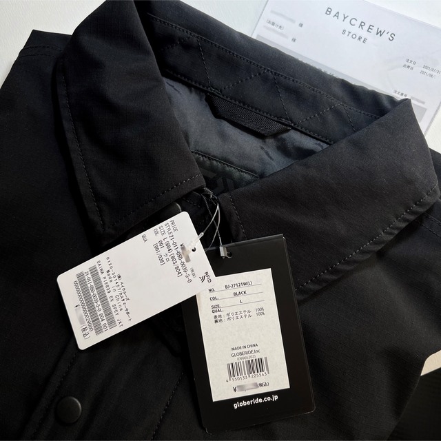 COMOLI(コモリ)のDAIWA PIER39 × L'ECHOPPE 別注 JKT BLACK メンズのジャケット/アウター(ミリタリージャケット)の商品写真