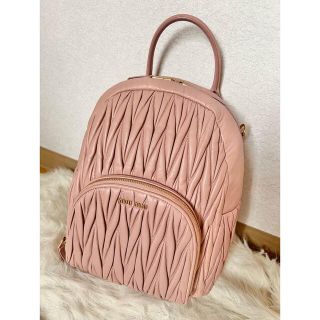 ミュウミュウ リュック(レディース)の通販 87点 | miumiuのレディース