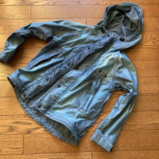 デニムダンガリー(DENIM DUNGAREE)のデニムダンガリー   120  マウンテンパーカー　インディゴブルー(ジャケット/上着)