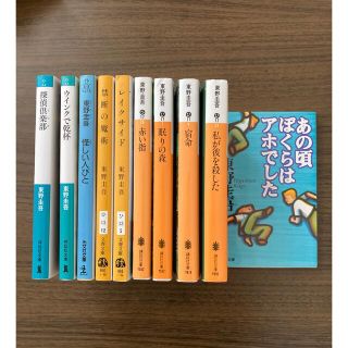 東野圭吾　1冊300円　2冊400円(文学/小説)