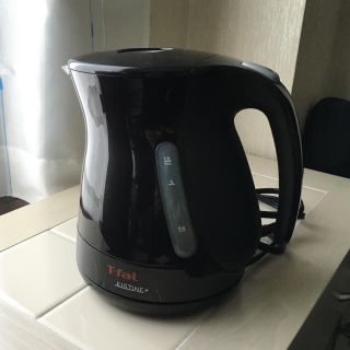 ティファール(T-fal)の美品■ティファール■ケトル■ジャスティンプラス■1.2L■カカオブラック(電気ケトル)