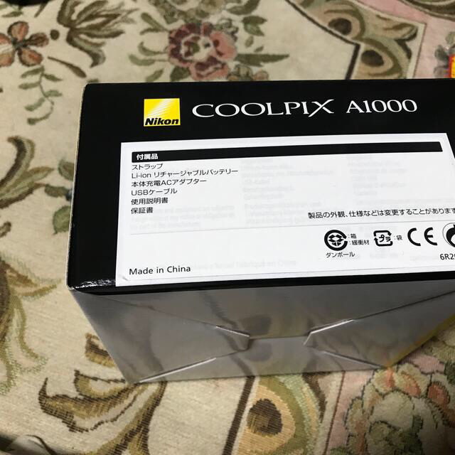 ニコン デジタルカメラ クールピクス A1000ブラックCOOLPIX ケース付