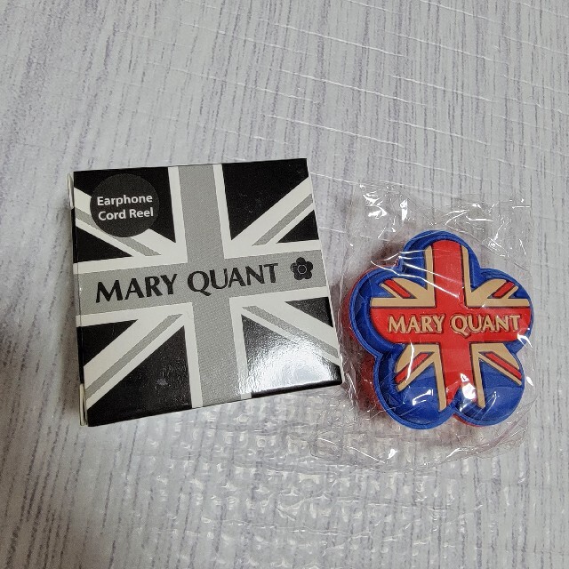 MARY QUANT(マリークワント)のマリークヮント MARY QUANT イヤホンコードリール スマホ/家電/カメラのオーディオ機器(ヘッドフォン/イヤフォン)の商品写真