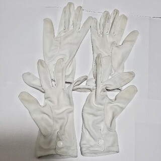 トウレ(東レ)の白手袋 礼装用 東レ ナイロン Ꮮサイズ ２組✕２セット(手袋)
