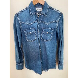 サンローラン デニムシャツ シャツ/ブラウス(レディース/長袖)の通販