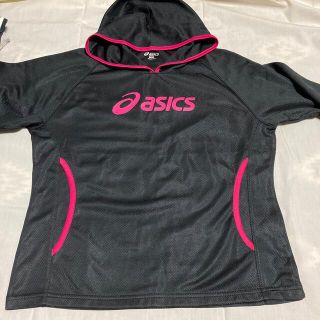 アシックス(asics)のasics メッシュ　パーカー　Sサイズ(パーカー)