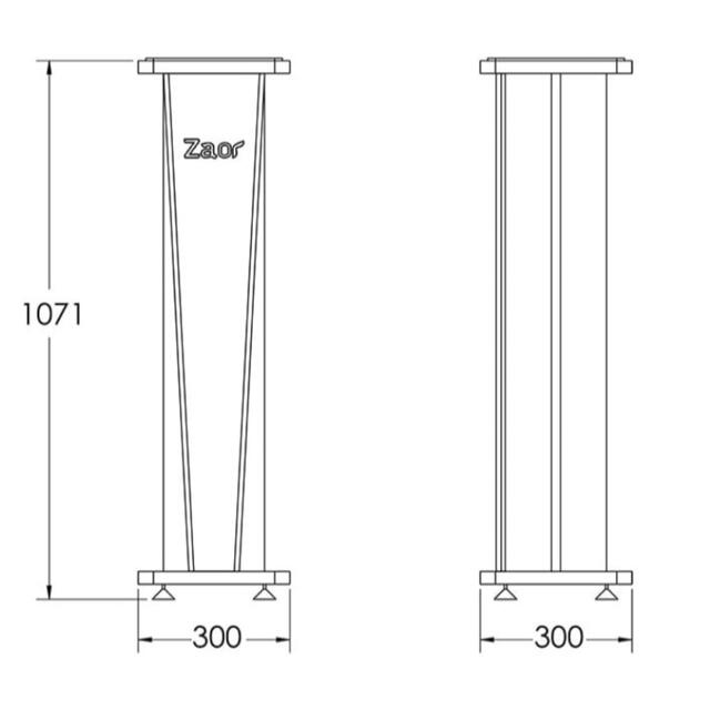 ZAOR ( ザオール )  MIZA V-Stand V42 (pair)  楽器のレコーディング/PA機器(スピーカー)の商品写真