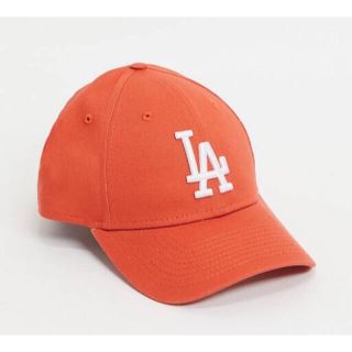 ニューエラー(NEW ERA)のNew Era LA ニューエラ ドジャース キャップ オレンジ 新品未使用(キャップ)