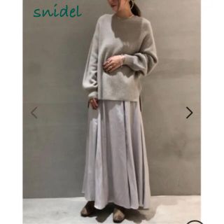 スナイデル(SNIDEL)のsnidel   ニット×スカート　セットアップ　Mila Owen ZARA (セット/コーデ)