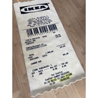 オフホワイト(OFF-WHITE)のIKEA×VIRGIL ABLOH OFF-WHITE "RECEIPT" (ラグ)