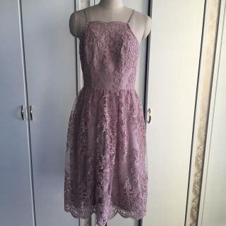 テッドベイカー(TED BAKER)の總レース　LONDON CHICHI  M(ひざ丈ワンピース)