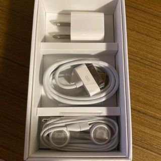 アイフォーン(iPhone)のiPhone4付属　純正　イヤフォン　充電コード　コンセント(その他)