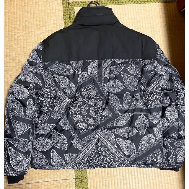 ZARA ダウンジャケット ペイズリー柄 XLサイズ - ダウンジャケット