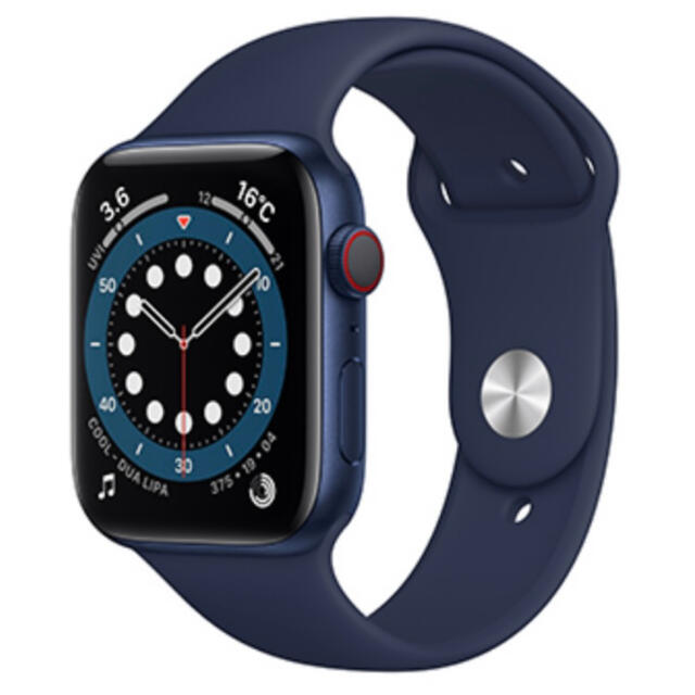 Apple Watch(アップルウォッチ)の3%引き【新品未開封】AppleWatch6 44mm（ディープネイビー） スマホ/家電/カメラのスマートフォン/携帯電話(その他)の商品写真