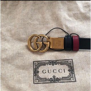 Gucci - GUCCI〔GGマーモント〕グッチリバーシブル スリムベルトの通販