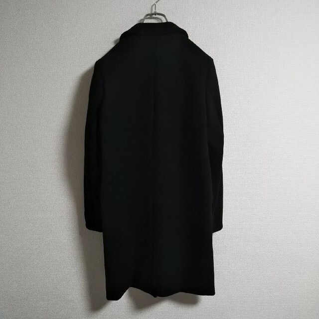 STUDIOUS(ステュディオス)のSTUDIOUS チェスターコート ウール 黒 サイズ1 レディースのジャケット/アウター(チェスターコート)の商品写真